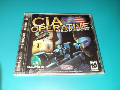 CIA Operative Solo Missions - PC Game - CIB 