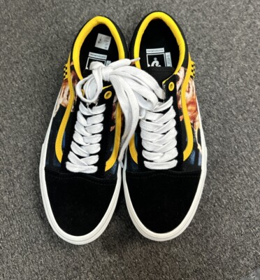 Vans x Bruce Lee Skate Old Skool Black Yellow Casual Shoe Sneaker
