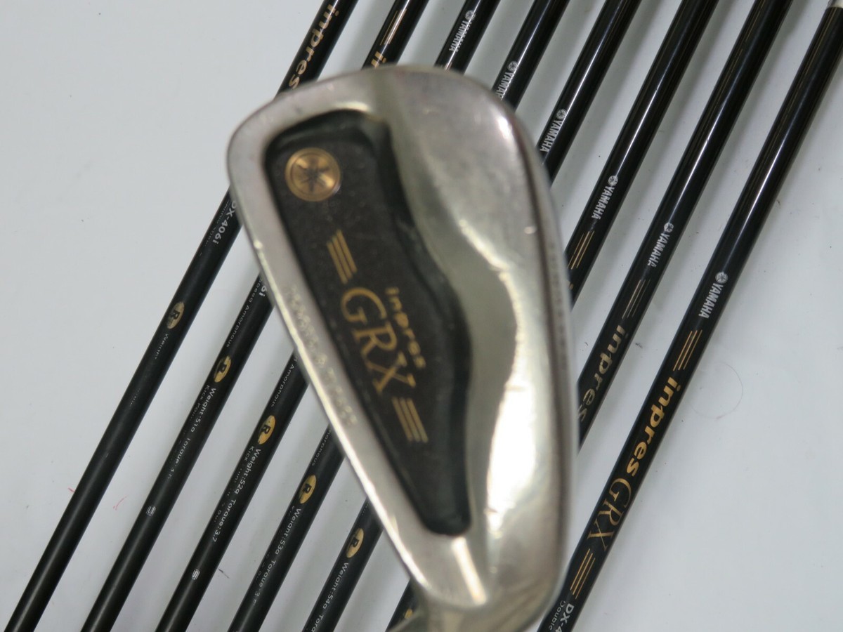 高級！　YAMAHA inpres GRX アイアン　9本　FLEX R YAMAHA inpres GRX R-FLEX 9pc IRONS SET Golf Clubs Japan