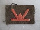 WW2 53rd Welsh Infantry Division Formation Sign Patch Embroidered Reenactment