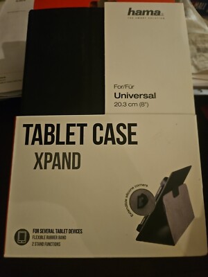 hama  Tablet-Case Xpand für Tablets bis 20,3 cm (8), Schwarz B-ware 