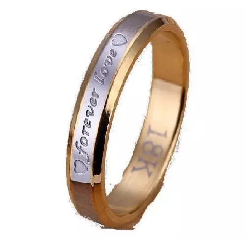 Forever love ring 18k sale