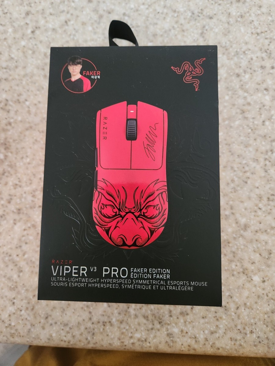 Razer DeathAdder V3 Pro Wireless Gaming Mouse - Faker Razer DeathAdder V3 Pro Wireless Gaming Mouse - Faker