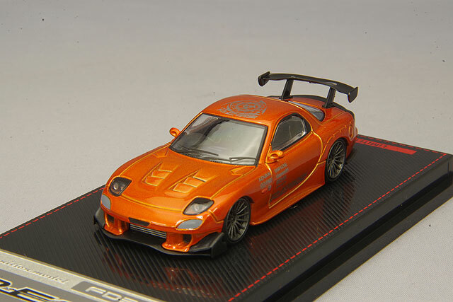 1/64 IG Model Ignition Mazda RX-7 (FD3S) RE Amemiya Orange
