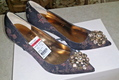 Brand New Ivanka Trump Brenta 3 Womens Dress Pump Bronze 5.5M