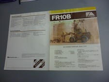 FIATALLIS FR10B depliant originale vecchio 1987