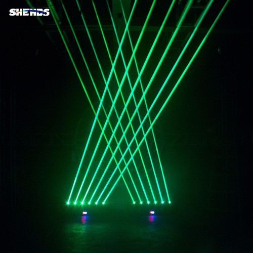 6 Eyes 500mW RGB 3in1 Moving Head Light Laser for DJ disco Club Bar Lamp - Picture 11 of 17