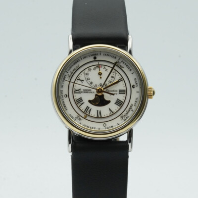 Tischuhr Temps Quartz Uhr Girard-Perregaux Equation Temps Quartz