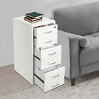 New Listing6 Drawer Filing Cabinet Metal Vertical File Cabinet Lockable Storage W/4 Wheels