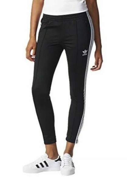 superstar track pants in black