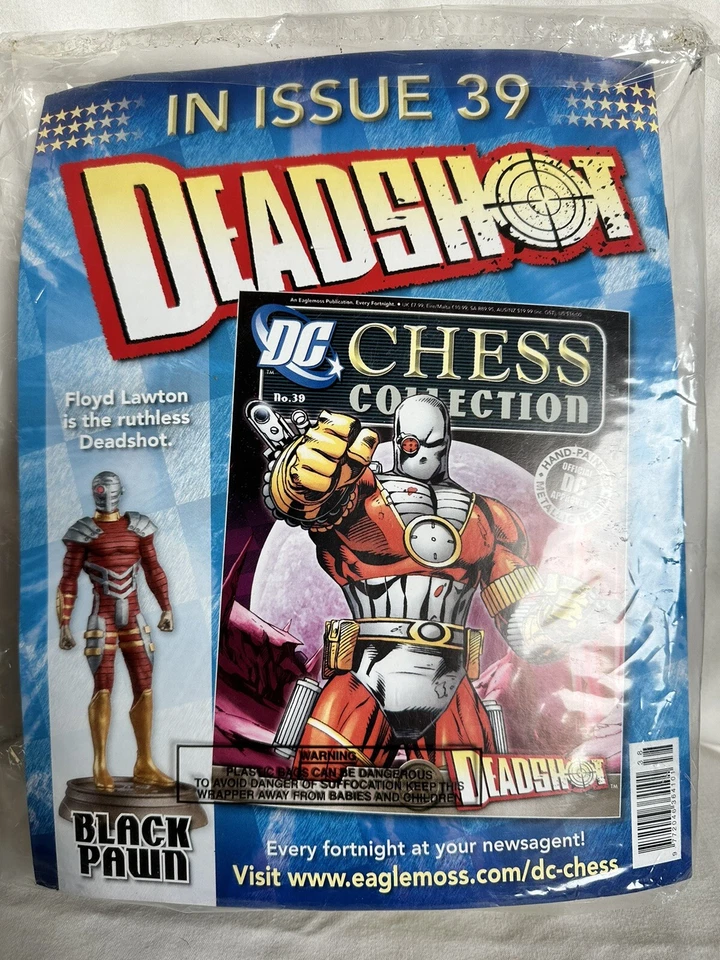 Figura Colección Ajedrez Eaglemoss DC con Revista #38, Lex Luthor Sin Abrir Foto 4 de 4