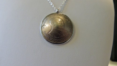 Custom necklace from domed Kenya 1980 