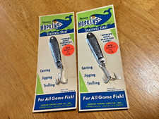 NEW Two (2) Hopkins Hammered SHORTY Model #45 Spoons in Original package-OS