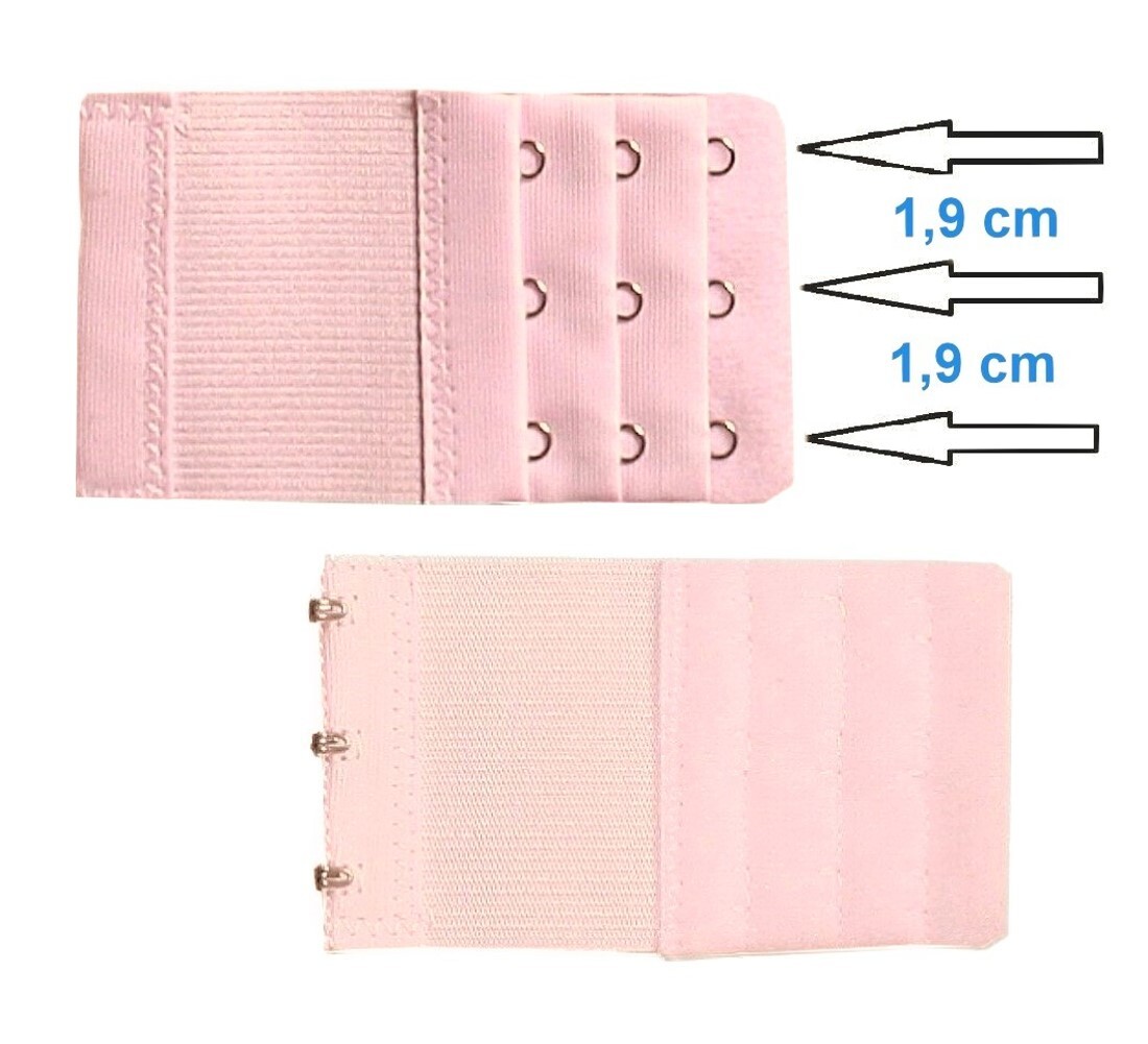 Bh Verschluss Mit Einer Hand öffnen BH Verlängerung Erweiterung 3 Haken Verschluss mit / ohne Gummi versch