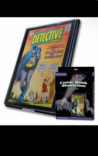 BCW Display Frame For Silver Age Comic Book Wall Mount Showcase 7x10 1/4 Recess