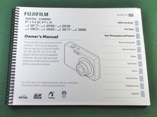 Fujifilm J27 J28 J29 J30 J32 J37 J38 Owner's Manual: W/ Protective Covers
