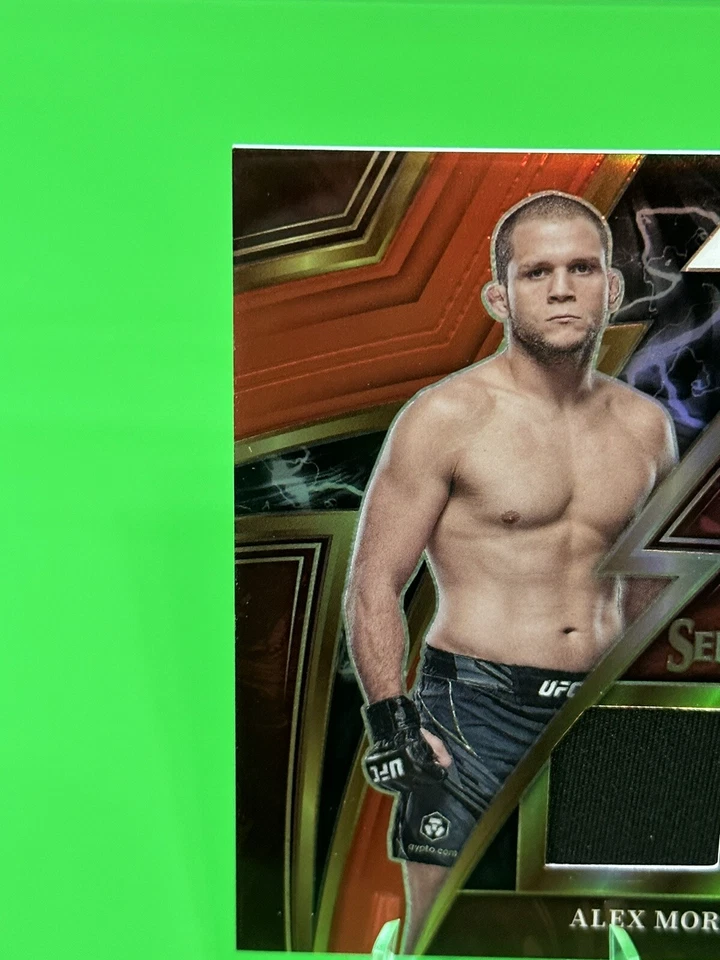 💥💥2023 Panini Select UFC Sparks #SP-AMN Alex Morono 48/99 Red Prizm Patch!💥💥 - Image 4 of 4