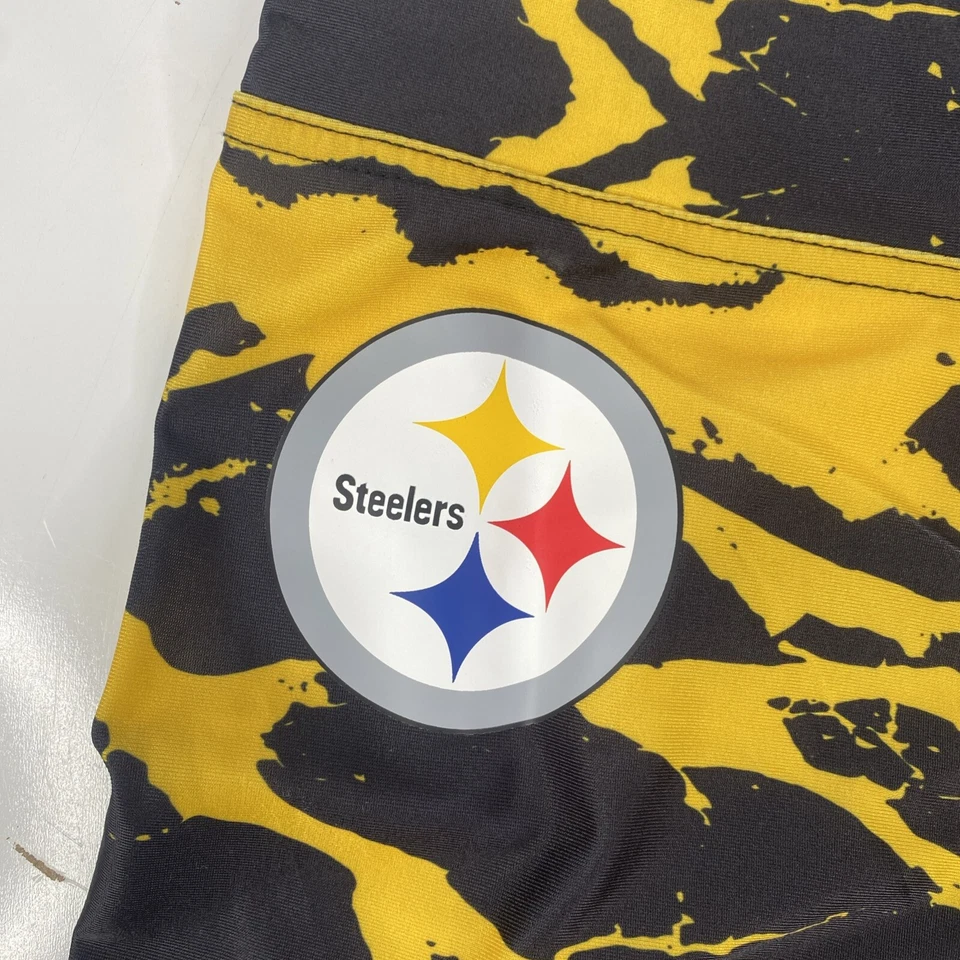 Zubaz NFL Mujer Pittsburgh Steelers Leggings Pantalones Talla M Foto 3 de 4