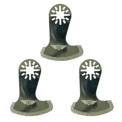 3 x Multi Tool Blades for Fein Multimaster Bosch Makita Diamond Grout Removal