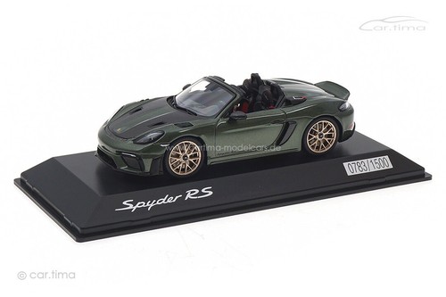 Porsche 718 (982) Spyder RS Verde Roble. Spark 1:43 WAP0202150RSPY