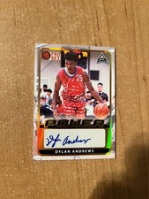 2021-22 Leaf Pro Set Power Basketball - Dylan Andrews - Bronze ARC Auto