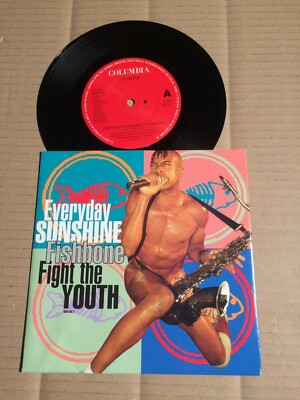 FISHBONE - EVERYDAY SUNSHINE / FIGHT THE YOUTH - 7''-SINGLE -  NL 1992   (BU225)