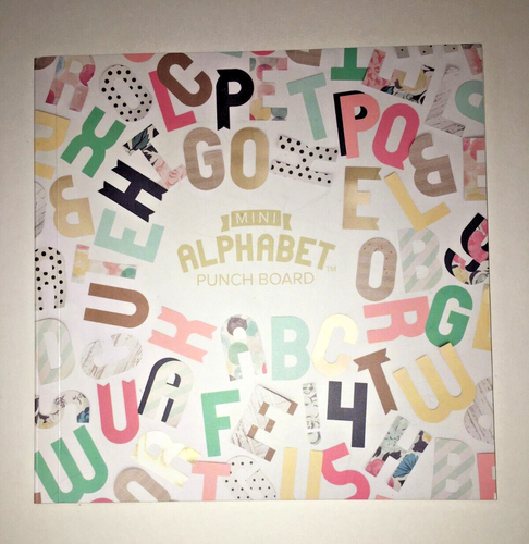 WRMK Mini Alphabet Punch Board, 2 PC PreOwned - 第 2/5 張圖片