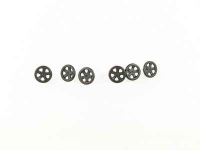 (6) [MKE Flyer] Premium One Piece PA12A666 Brake Wheels for American Flyer
