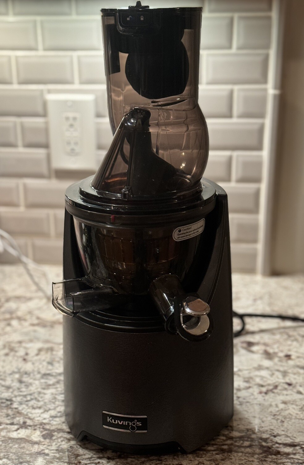 Kuvings Evolution Whole Slow Masticating Juicer EVO820GM, Gun Metal