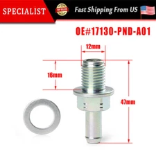 PCV Valve With Washer For Honda Accord CR-V Civic 1.5 1.8 2.4L 17130-PND-A01 US