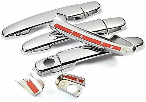 Хромированные крышки на дверные ручки для 01–07 Toyota Highlander 02–11 Matrix 05–08 Solara - Изображение 3 из 3