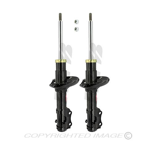 KYB 2 FRONT STRUTS for Volkswagen VW CABRIO 1995 - 2002 95 96 97 98 99 ...