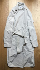 Jil Sander Belted Mac Coat - Light Grey - Uk 12, Eu 40.