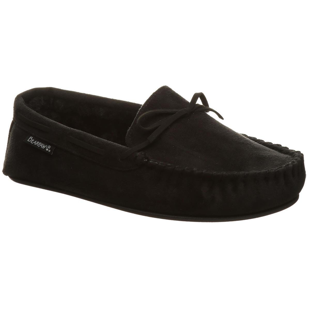 Мужские балетные тапочки Bearpaw Sawyer II, черные, размер 11-12, средний (D), BHFO 4553