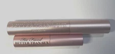 Too Faced Lot of 2 Better Than Love Mascara 8.0ml Full Size & Sex Mini Mascara