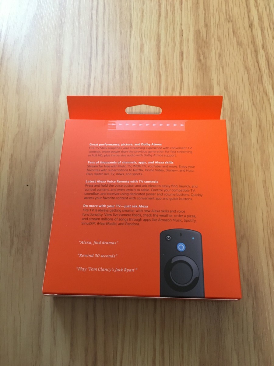 Fire TV Stick (3rd Gen) with Alexa Voice Remote 3rd Gen TV