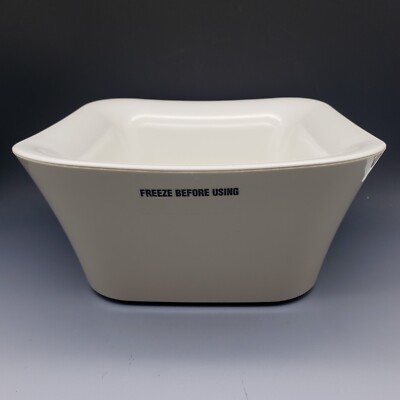 Carlisle Designer ColdMaster 1 qt Flared Square Container One Quart CM1400439