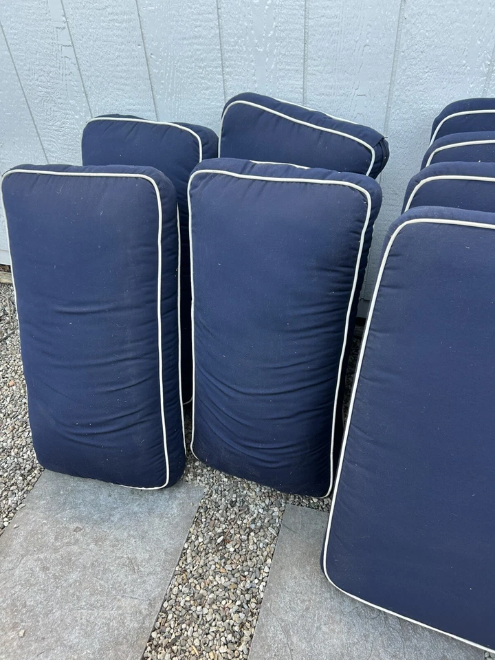 Cojines de sofá para puerta delantera Palermo tumbona exterior chaise sombrilla Foto 2 de 4