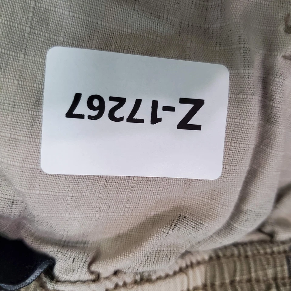 复古 Big Dogs 男式短裤 M 橄榄迷彩防撕裂工装口袋 抽绳 Y2K — 第 2/4 张图片