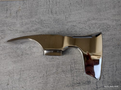 Tête De Hache Tomahawk Viking Forgée à La Main En Acier Haute Teneur En