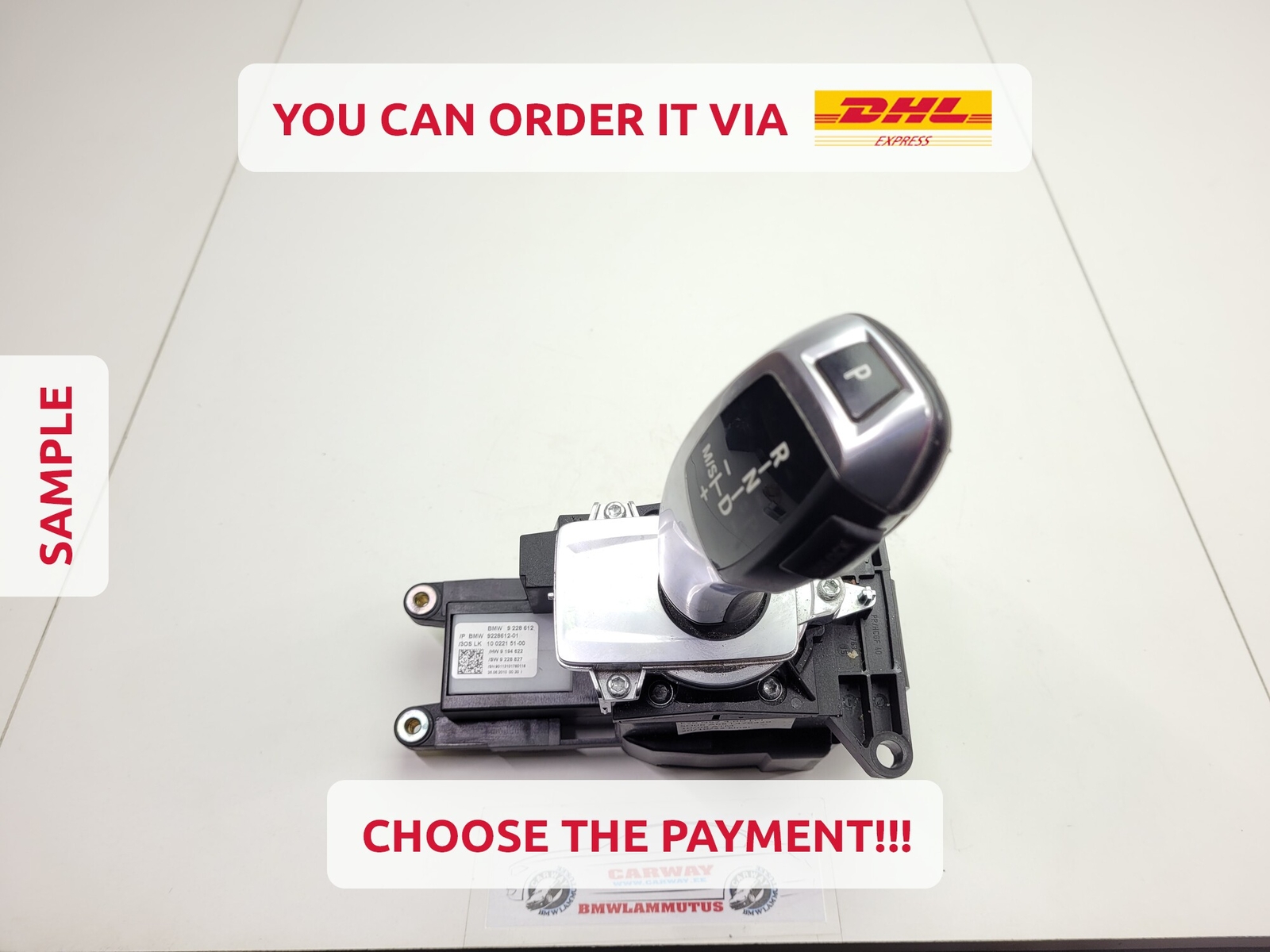 BMW OEM Gear Selector Switch RHD 9228612 E70 E71 for sale online 