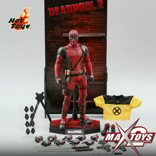 Hot Toys 1/6 Scale MMS490 Deadpool 2 Action Figure 2.0 Version
