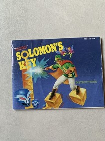 Solomon's Key Nintendo NES - Versione Mattel PAL ITA - CIB Completo Originale