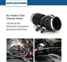 Air Intake Hose With 1999-2004 Nissan Frontier 2000-2004 Nissan Xterra V6 3.3l-