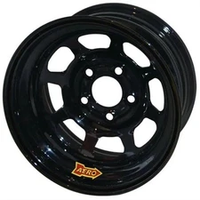 AERO RACE WHEELS 15x8 1in 4.75 Black - 50-184710