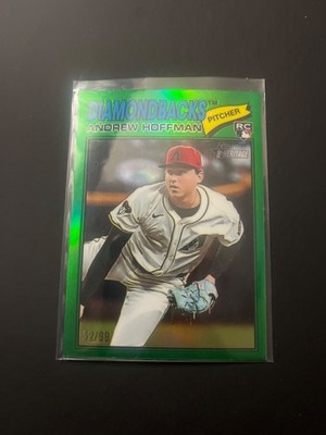 2026 Topps Heritage Andrew Hoffman #211 RC Green Refractor /99 Diamondbacks