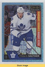 2016-17 O-Pee-Chee Platinum Ice Blue Traxx Frederik Gauthier #162 READ 8tn