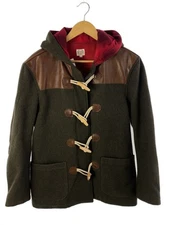 Flat Head Duffle Coat/40/Wool/Brw/Lot-Dct-01 21212