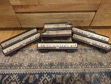 K-Line O-27 Napa Valley Wine Train Full 5 -Car Consist, Locomotive & Dummy