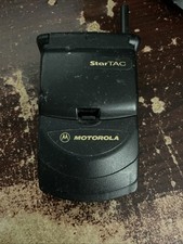 Vintage Motorola StarTAC Flip Cell Phone Black UNTESTED